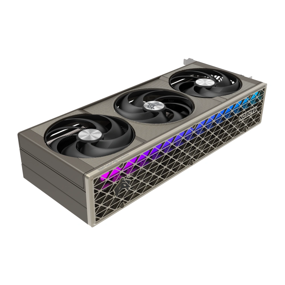 Sapphire Graphic Card RX 9070 16GB DDR6 Nitro Plus XT OC Triple Fan view 4